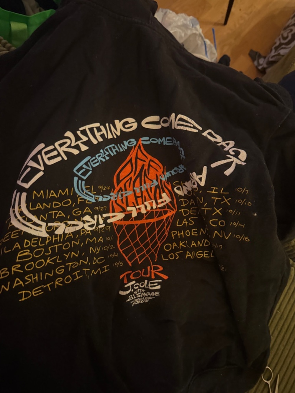 The Off Season tour hoodie